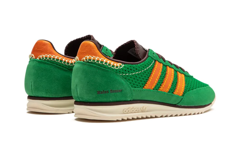 More Adidas Shoes SL72 Knit 'Wales Bonner Green'